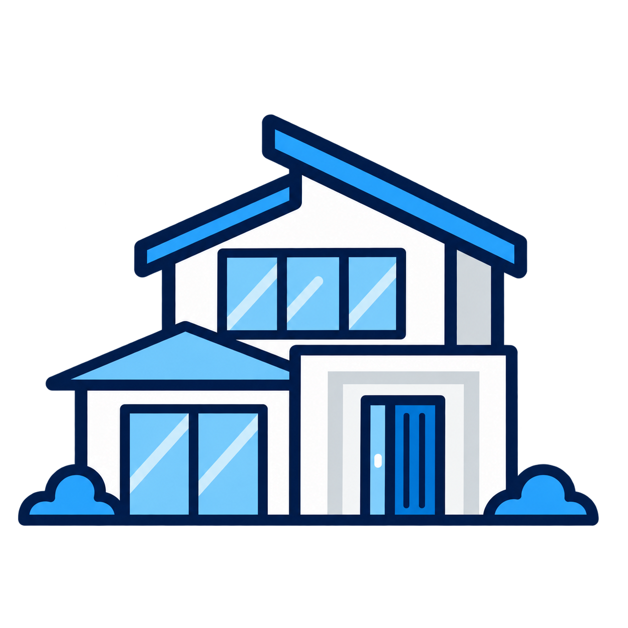 Specialists in Home Additions House icon representing specialists in home additions