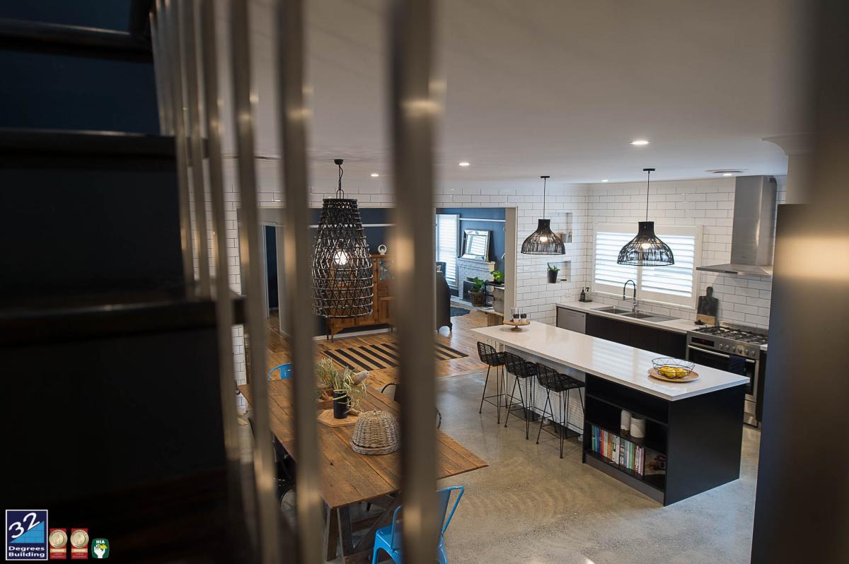 finished interior kitchen first floor addition and extension camden 1