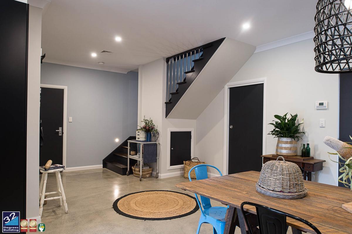 finished interior staircase first floor addition and extension camden
